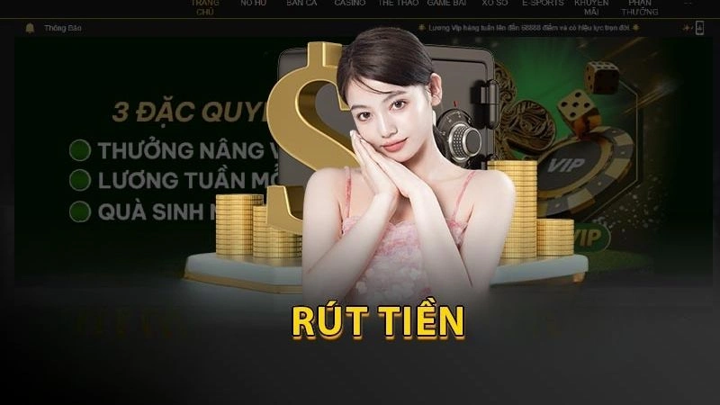 Đăng nhập tài khoản để rút tiền Soc88